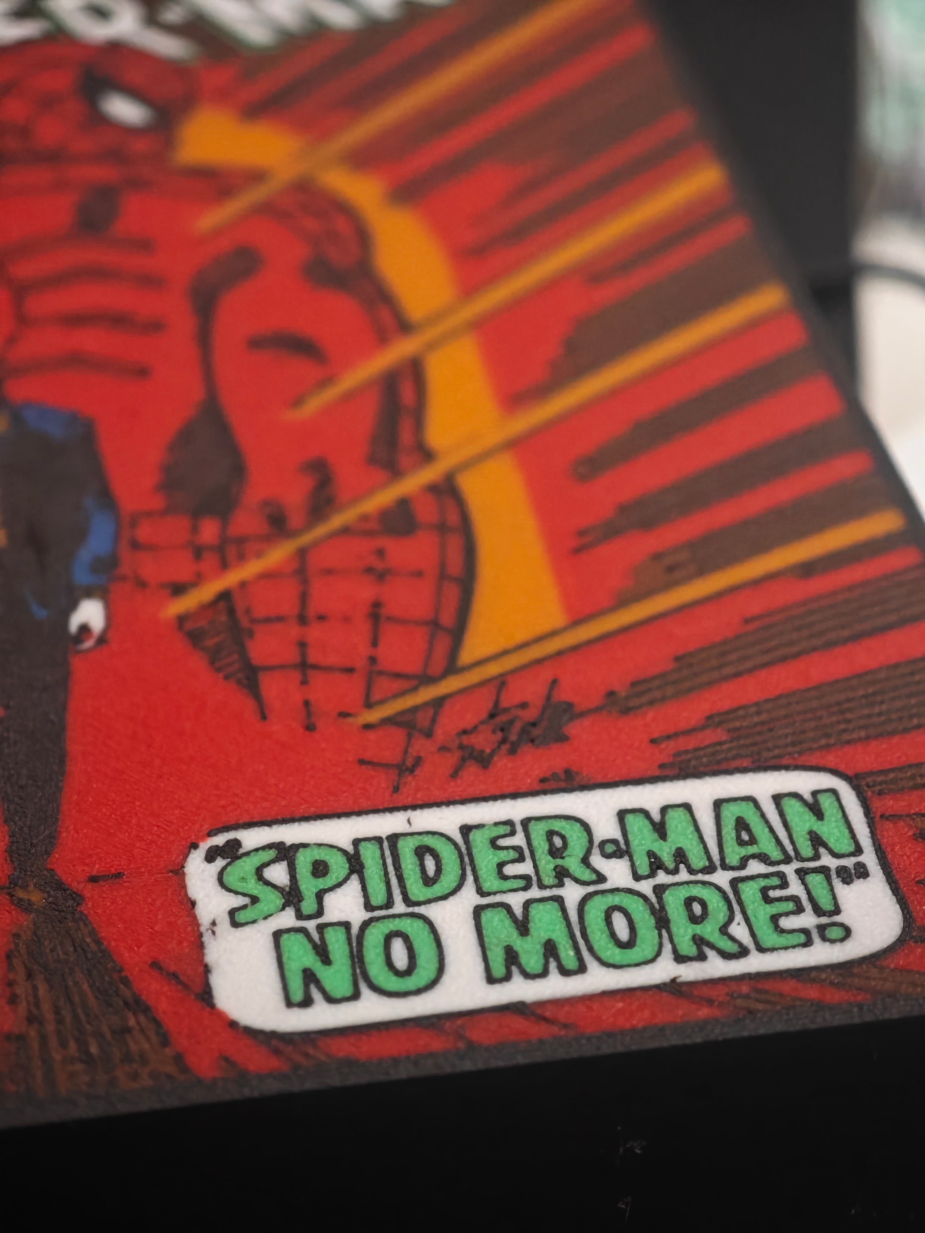 Lightbox Amazing Spider-Man #50 retroilluminata a LED