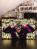 Lightbox del Joker The Killing Joke stampata in 3D e retroilluminata a LED