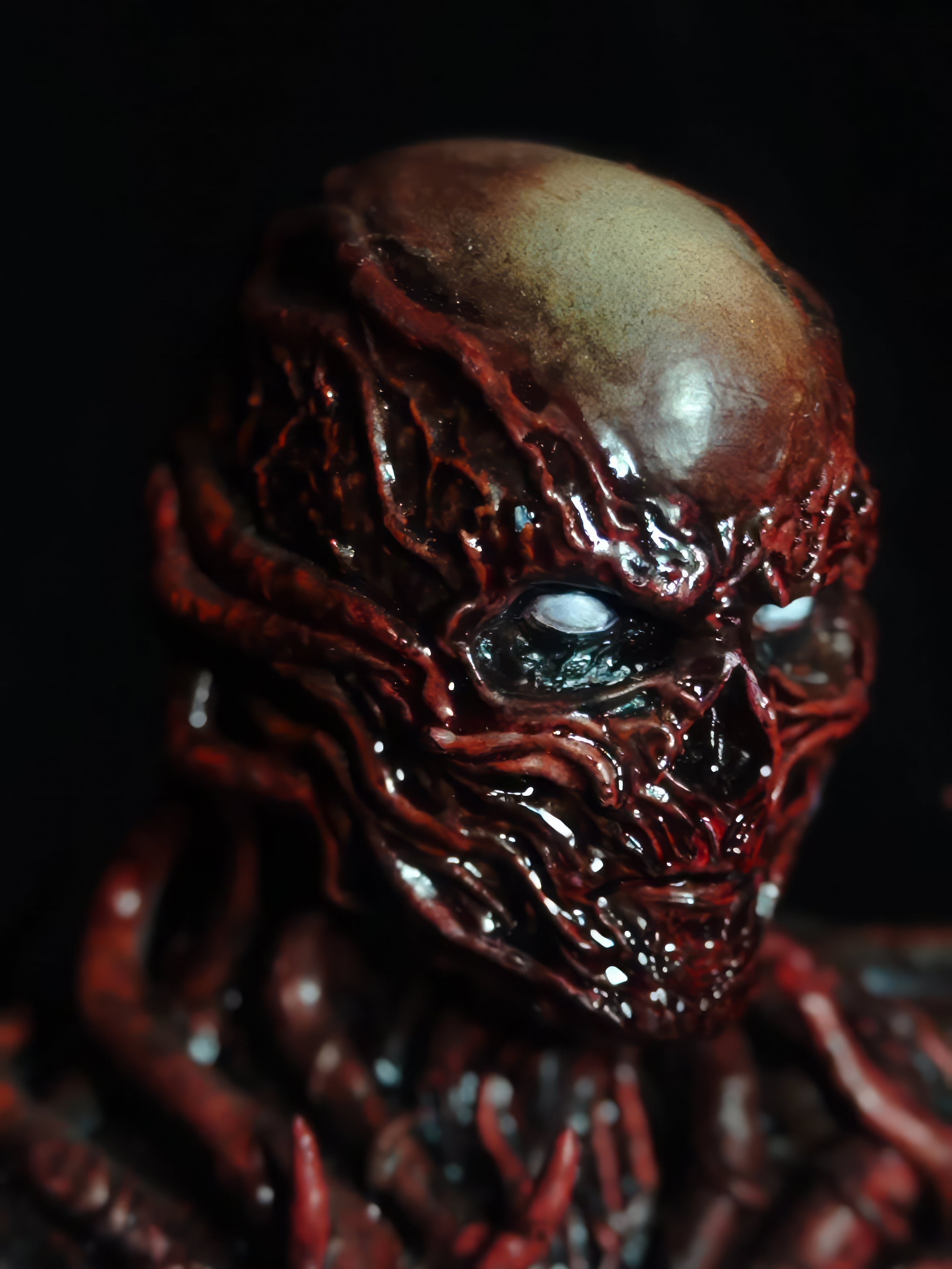 Statuetta Vecna con occhi luminosi – Stranger Things
