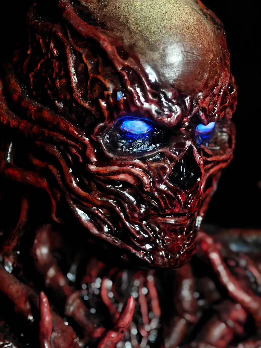 Statuetta Vecna con occhi luminosi – Stranger Things