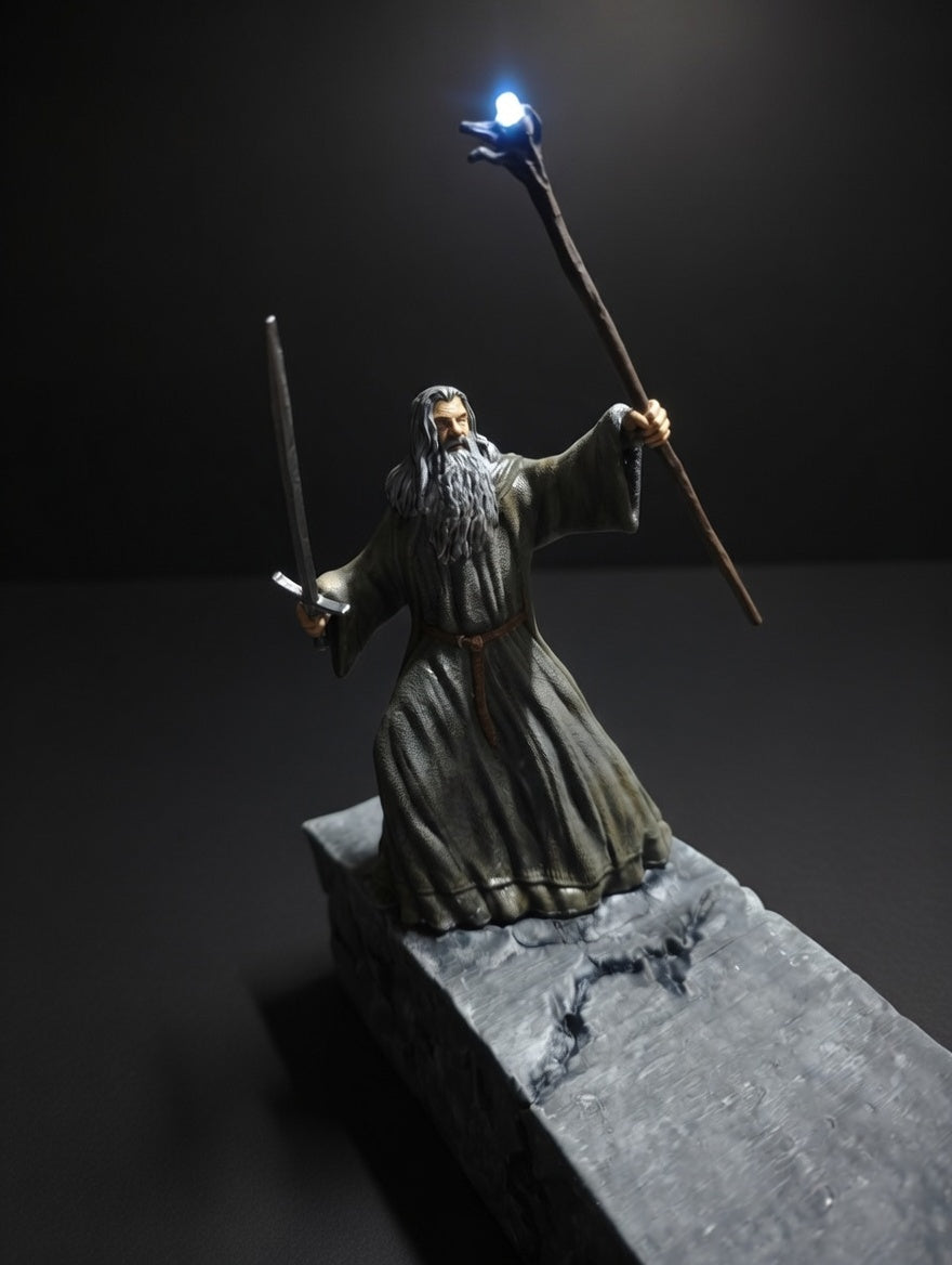 Diorama Gandalf vs Balrog Retroilluminato – Ponte di Khazad-dûm