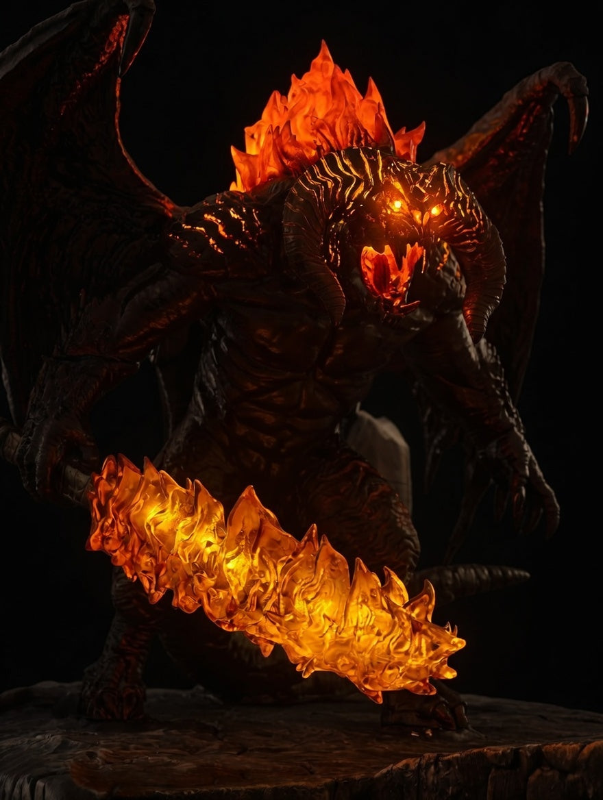 Diorama Gandalf vs Balrog Retroilluminato – Ponte di Khazad-dûm