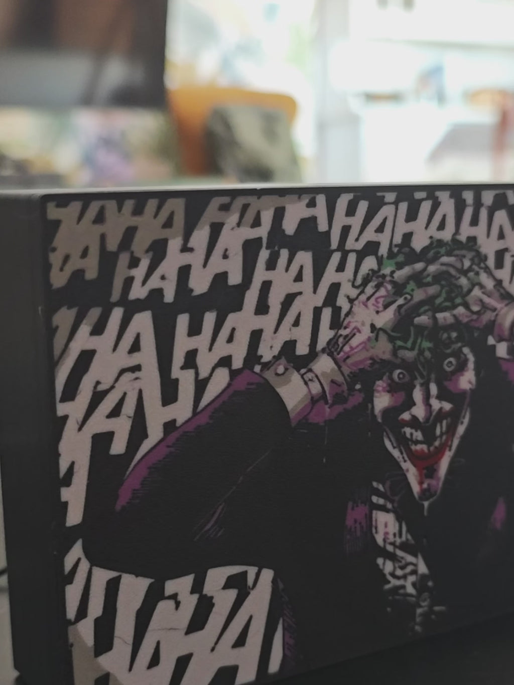 Lightbox Joker The Killing Joke retroilluminata a LED